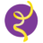 Purple Zest logo simple fond transp
