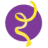 Purple Zest logo simple fond transp