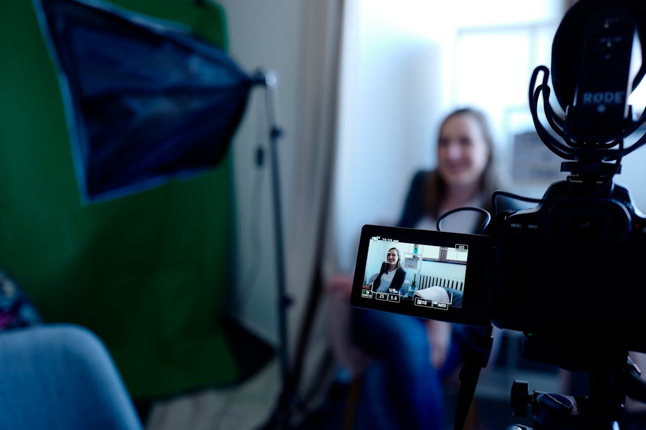 cadre de capture d'interview